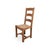 Mid-Century Modern Vintage French Oak Chairs, 1950s, Set of 4 For Sale - Image 3 of 11
