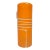 Mid-Century Modern 1970's Hand Blown Orange Italian Modernist Cased Glass Vase For Sale - Image 3 of 7