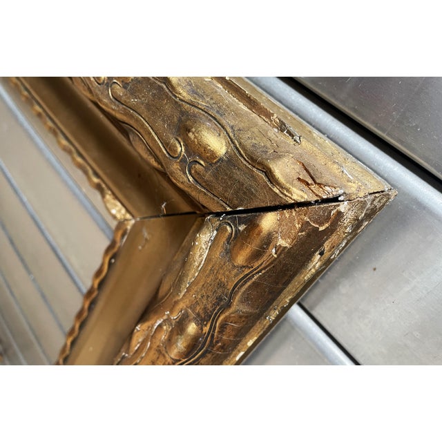 Antique Gilt Frame, 19th Century For Sale - Image 4 of 10