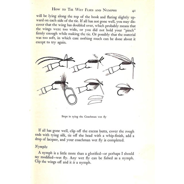 Paper "The Fly Tyer's Handbook" 1949 Tapply. h.g. For Sale - Image 7 of 7