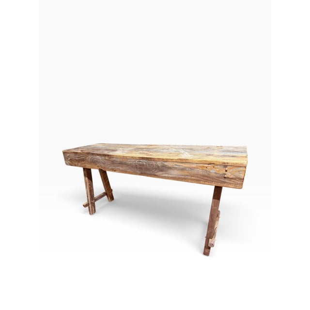 The Frieze Console is built to order by hand in our South Carolina workshop, from reclaimed barnwood — heart pine,...