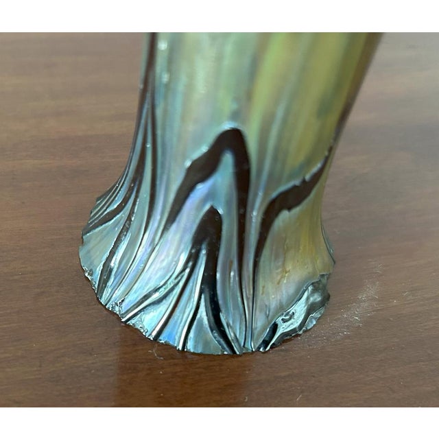 Art Nouveau Glass Vase, 1890s For Sale - Image 18 of 18