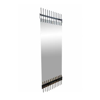 Wall Mirror by Ettore Sottsass for Santambrogio & De Berti, Italy, 1950s For Sale