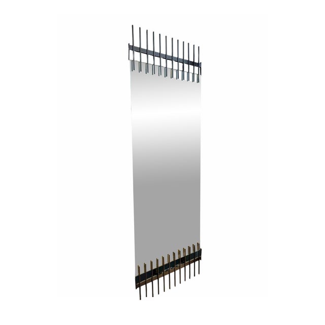 Wall Mirror by Ettore Sottsass for Santambrogio & De Berti, Italy, 1950s For Sale