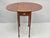 Traditional Antique Federal Mahogany Satinwood Inlay Narrow Dropleaf Pembroke Side Table For Sale - Image 3 of 17