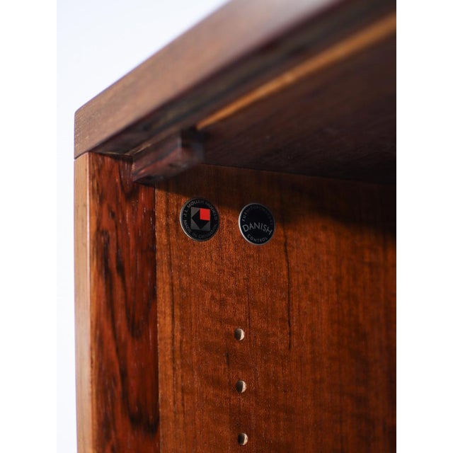 Vintage Danish Model 20 Sideboard in Kingwood by Niels Otto Møller forJ.L. Møllers, 1960s For Sale - Image 17 of 18
