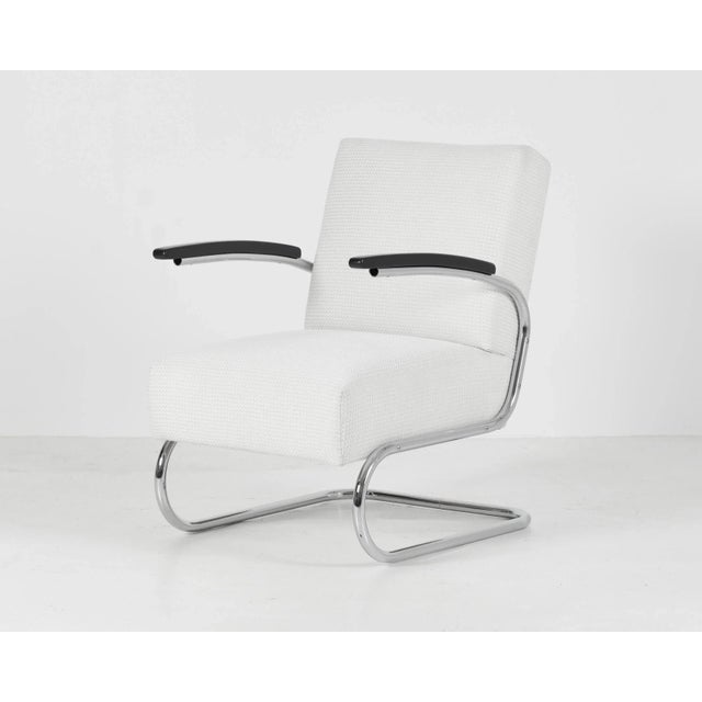 S411 Armchair by W. H. Gispen for Mücke & Melder, 1930s For Sale - Image 18 of 18