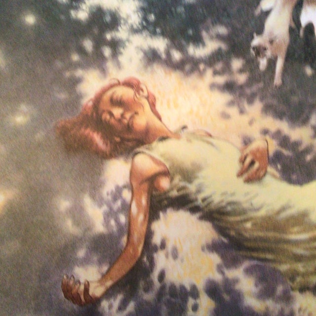 “ a Circle of Cats" Signed and Numbered Print (Edition 84/300) by Artist Charles Vess For Sale - Image 10 of 11