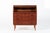 Mid-Century Modern Scandinavian Teak Wood Rolltop Secretary Desk by Egon Ostergaard, Made in Sweden For Sale - Image 3 of 17