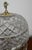 Vintage French Style Crystal Table Lamp in Brass For Sale - Image 9 of 16