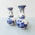 Antique Handmade Hand-Painted Delft Blue Delftware Knobbel Vase, Bulbous Bottle and Tulip Vase, Holland, 1920s, Set of 3 For Sale - Image 18 of 18