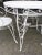Metal Garden Table and Chairs, Set of 5 For Sale - Image 7 of 8