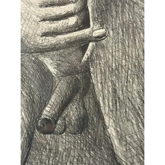 "Kopffüßler Mit Einer Wunde (Head-Footer With a Wound)" Lithograph by Horst Ante For Sale In Los Angeles - Image 6 of 10