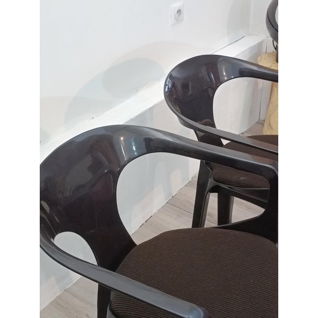 Plastic Armchairs by Henry Massonnet for Stamp, 1974, Set of 2 For Sale - Image 7 of 18