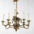 Early 20th Century French Empire Style Ebonized Bronze Twelve-Light Chandelier, Early 20th Century For Sale - Image 5 of 13