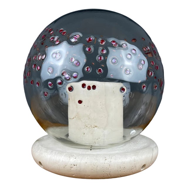 Murano Glass Table Lamp from La Murrina, Italy, 1970s For Sale