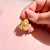 Gold Vintage French Religious 18k Virgin Mary Pendant For Sale - Image 8 of 10