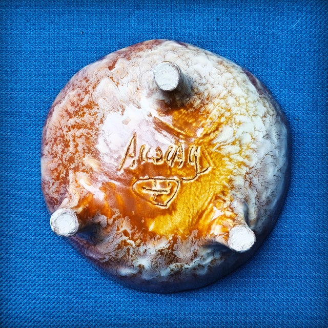 Tripod Bowl by the Potters of Accolay, France, 1950s For Sale - Image 15 of 17