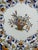 French Rouen Style Faience Plates with Floral Basket, 1790-1820, Set of 2 For Sale - Image 3 of 11