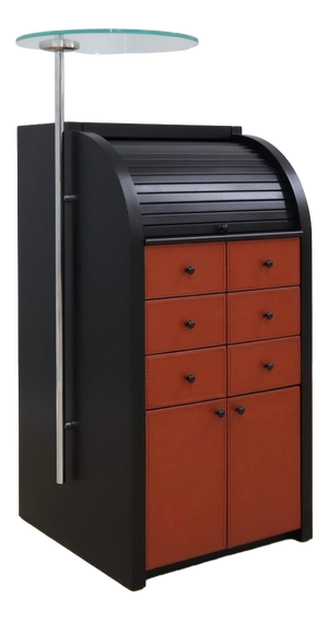 Vintage Roller Shutter Cabinet from Giorgetti, 1988