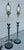 Pair of Vintage Frederick Cooper Verdigris Candlestick Buffet Table Lamps For Sale - Image 16 of 18