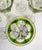 Moser Glassworks 1930s Moser Lady Hamilton Green Overlay Crystal Wine Glasses, Set of 7 For Sale - Image 4 of 10