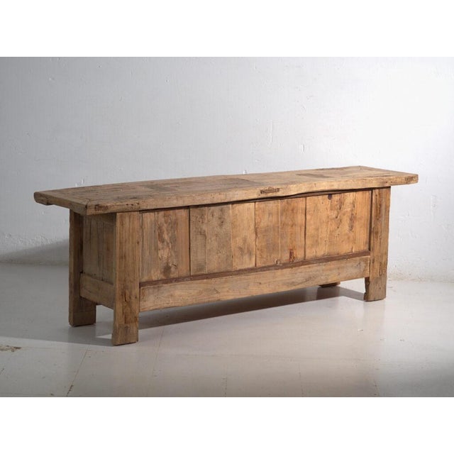 Antique Carved Pine Sideboard For Sale - Image 14 of 15