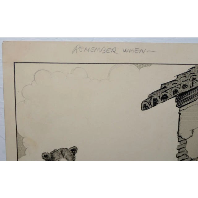 1930s Fred Lundy Ca Great Depression Cartoon Illustration C.1938 * For Sale - Image 5 of 9