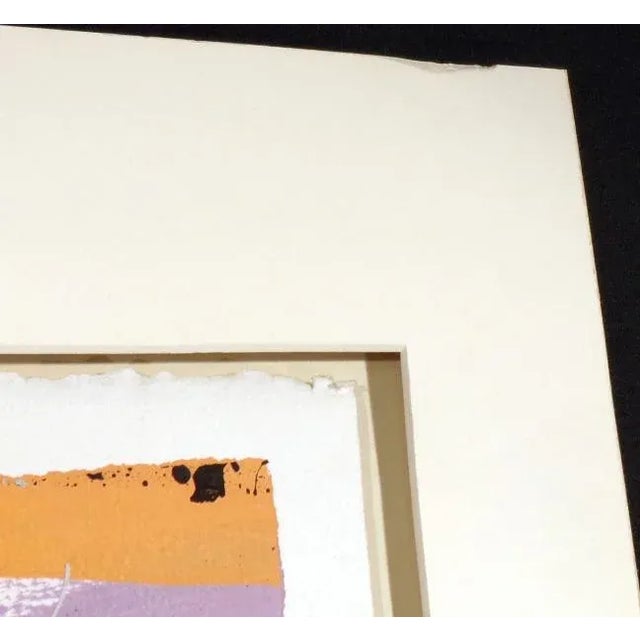 1987 "Assemblage '87 #8" Abstract Acrylic Collage Painting by Sally Anderson For Sale In Denver - Image 6 of 8