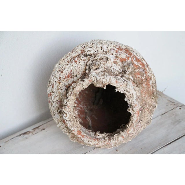 19th Century Antique Terracotta Octopus Trap Vase For Sale - Image 9 of 12