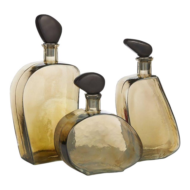 Arteriors Home Calhoun Decanters, Set of 3 For Sale