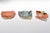Charming set of three small plates for wall-mounting or vide poche/decorative dish use (ca. 1960s, Italy). Includes one...