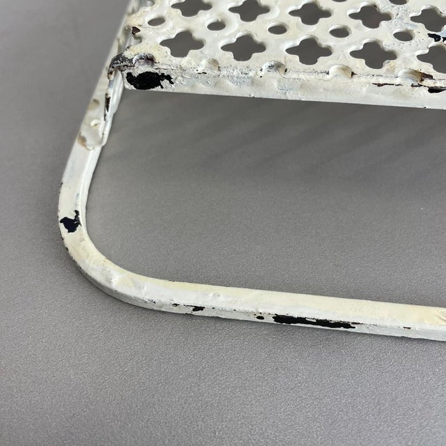 Modernist French Metal Rigituelle Tray from Mathieu Matégot, 1950s For Sale - Image 16 of 18
