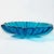Mid-Century Modern Blenko 1960’s Glass Bowl Joel Myers Peacock Blue MCM For Sale - Image 3 of 7