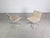 Cream EA 106 Chairs by Charles and Ray Eames for Herman Miller, Set of 2 For Sale - Image 8 of 13