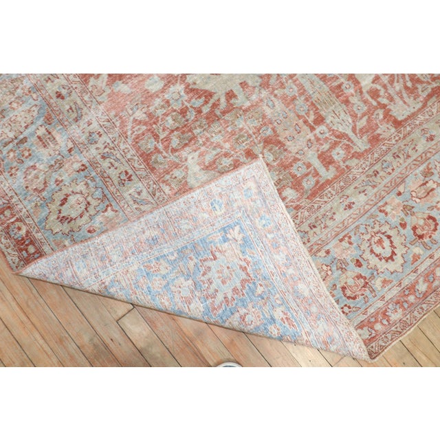Textile Early 20th Century Persian Meshed Animal Rug - 8'9" x 12'9" For Sale - Image 7 of 12