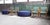 Blue 1990s Postmodern Pix 137 3 Seat Ottoman by Ichiro Iwasaki for Arper Modular For Sale - Image 8 of 11