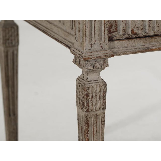 Louis XVI French Table with a Drawer, 1780 For Sale - Image 7 of 10