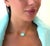 Contemporary Turquoise Choker Necklace For Sale - Image 3 of 3
