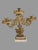 Pair of Victorian 3 Arm Figural Girandole Candelabra With Baskets of Flowers For Sale - Image 6 of 8