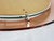 Round Salmon Glass Wall Mirror from Cristal Art, 1960s For Sale - Image 11 of 12