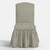 Not Yet Made - Made To Order Stoffer Home x Cloth & Company Thelma Ruffle Camel Back Dining Chair in Laurel Mini Gingham For Sale - Image 5 of 7
