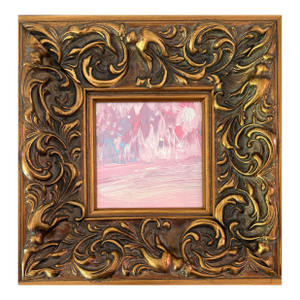 Sarah Trundle, Contemporary Abstract Framed Painting, "Sweet Surrender"
