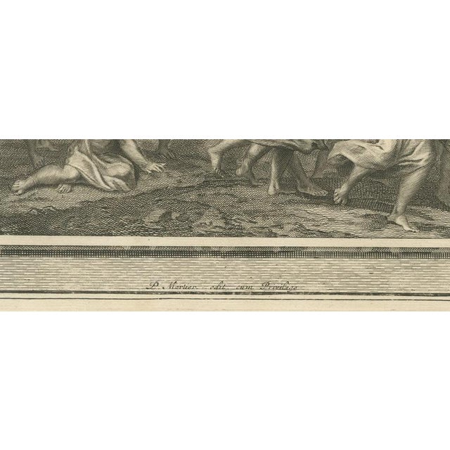 18th Century Pieter Mortier, The Levite's Concubine and the Daughters of Shiloh, 1700, Engraving For Sale - Image 5 of 12