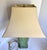 Late 20th Century Vintage Verdigris Metal Table Lamp With Faceted Base & Tapered Shade For Sale - Image 5 of 12
