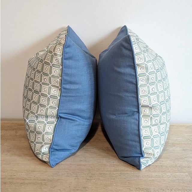 Marika Meyer San Michele Pillows With Cord - Set of 2 For Sale - Image 4 of 5