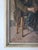 Edwardo Scognamiglio Antique Oil Painting Portrait of a Peasant For Sale - Image 11 of 14