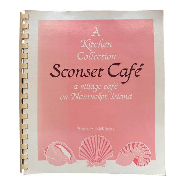 1980's Sconset Cafe Cookbook For Sale