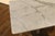 1900 - 1909 Antique French Bistro Marble Top Pedestal Table With Cast Iron Base, Circa 1900s For Sale - Image 5 of 18