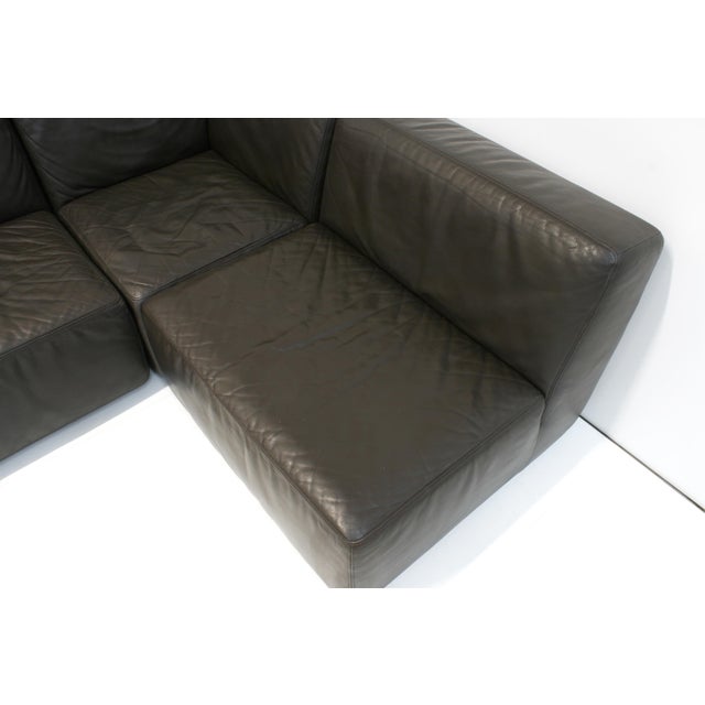 Leather Jeep Modular Sofa by Anita Schmidt for Durlet, 1970s, Set of 5 For Sale - Image 15 of 18